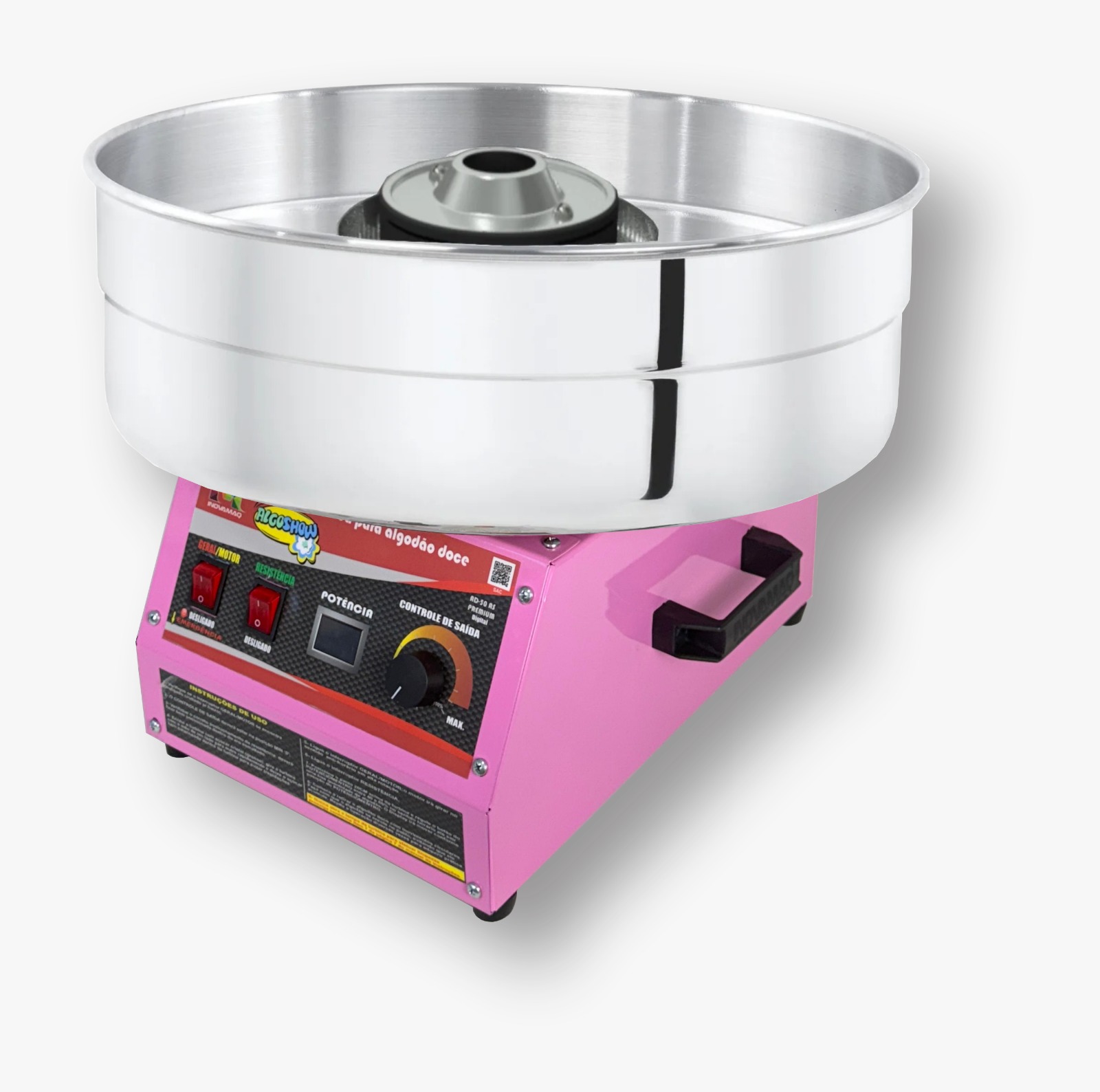 Máquina de Algodão Doce Digital AD-50 Premium – Algoshow – Inovamaq - Imagem 2